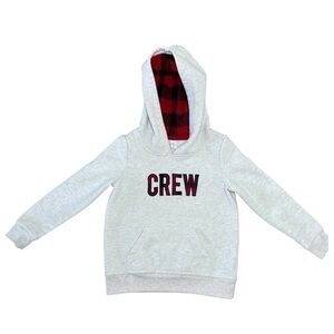 Ideology Big Kids Pebble Heather Beige Crew Unisex Fleece Hoodie Size 4-5